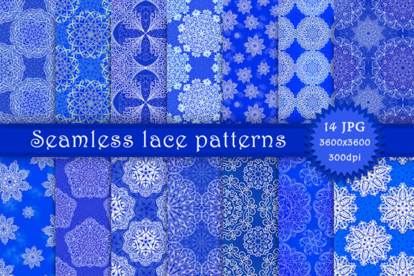 Download Seamless Lace Patterns - Patterns Collection