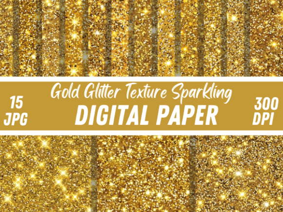 Download Gold Glitter Texture Sparkling Patterns - Patterns Collection