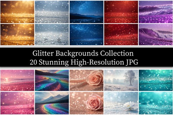 Download Glitter Backgrounds Collection - Backgrounds Collection