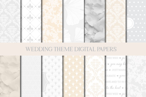 Download Elegant Wedding Scrapbook Paper - Scrapbook paper Collection