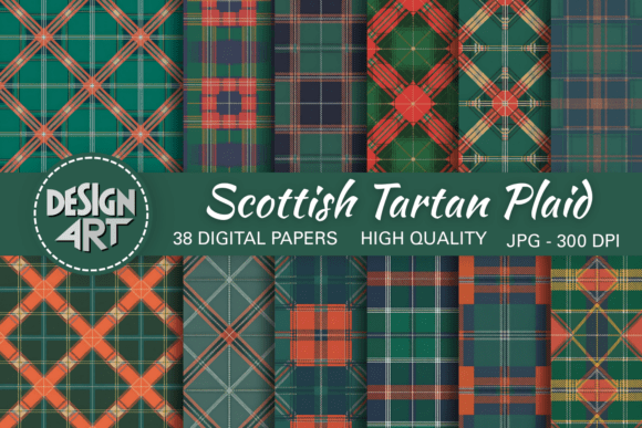 Download Scottish Tartan Plaid Seamless Pattern - Premium Resources