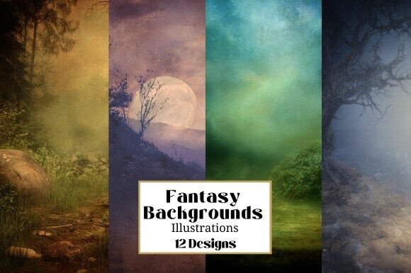 Download 12 Moody Ethereal Fantasy Backgrounds - Backgrounds Collection